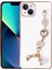 Apple iPhone 14 Plus Uyumlu Renkli Zincir Takı Tasarımıyla El Tutamaçlı Moda Kılıf 1