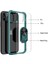 Apple iPhone 11 Pro Max Kılıf Anti-Shock Darbe Önleyici Renkli Kenarlar, Metal Yüzüklü Kılıf 5