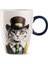 Human Essence Kedi Desenli Kupa 430 ml 1