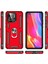 Xiaomi Poco C40 Kılıf Çift Katmanlı Polikarbon Koruma ve Manyetik Tutucu Stand Yüzük 4