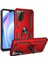 Xiaomi Redmi 9t Kılıf Çift Katmanlı Polikarbon Koruma ve Manyetik Tutucu Stand Yüzük 1