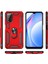 Xiaomi Redmi 9t Kılıf Çift Katmanlı Polikarbon Koruma ve Manyetik Tutucu Stand Yüzük 2