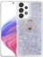 Samsung Galaxy A33 5g Kılıf Hareketli Özel Sıvı Dolgulu Parlak Sim ve Yüzüklü K-Pop Kapak 2