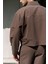 Sergio Kemer Detay Kahve Erkek Ceket 4