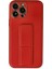Iphone 13 Pro Max Kılıf Coco Deri Standlı Kapak - Kırmızı Svlrs 1