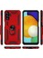 Samsung Galaxy A13 5g Kılıf Çift Katmanlı Polikarbon Koruma ve Manyetik Tutucu Stand Yüzük 6