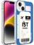 Apple iPhone 13 Kılıf Airbag Kenarlı Renkli Desenli Silikon Elegans Kapak 1