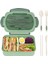 Bento Kutusu Öğle Yemeği Kutusu, Erkekler Kadınlar Için 4 Bölmeli Kaplar, Okula Dönüş Için Lunchable Gıda Kabı (Yurt Dışından) 1