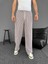 Su Yolu Çizgili Cepli Pantalon - Kahverengi 3