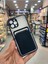 Apple iPhone 12 Pro Kılıf Kredi Kartlıklı Silinebilir Arkası Mat Silikon Kenar Renkli 2