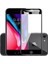 Apple Iphone 7 Plus Uyumlu Siyah Hayalet Özellikli Yanlardan Görünmeyen Ekran Koruyucu 2