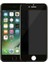 Apple Iphone 7 Plus Uyumlu Siyah Hayalet Özellikli Yanlardan Görünmeyen Ekran Koruyucu 5