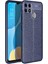 Oppo A15S Uyumlu Deri Görünümlü Kılıf 1
