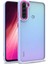 Xiaomi Redmi Note 8 Kılıf Kamera Çıkıntılı Arkası Şeffaf Kenarları Elektroplatin Kaplamadır 1