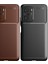 Xiaomi Poco F3 Kılıf Karbon Fiber Görünümlü Ultra Ince Carbon Case 5