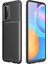 Huawei P Smart 2021 Kılıf Karbon Fiber Görünümlü Ultra Ince Carbon Case 1