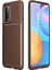 Huawei P Smart 2021 Kılıf Karbon Fiber Görünümlü Ultra Ince Carbon Case 2