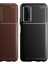 Huawei P Smart 2021 Kılıf Karbon Fiber Görünümlü Ultra Ince Carbon Case 4
