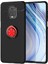 Xiaomi Redmi Note 9s Kılıf Yüzüklü ve Manyetik Araç Tutuculu Tpu Silikon 1