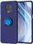 Xiaomi Redmi Note 9s Kılıf Yüzüklü ve Manyetik Araç Tutuculu Tpu Silikon 2