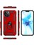 Apple iPhone 12 Pro Kılıf Çift Katmanlı Polikarbon Koruma ve Manyetik Tutucu Stand Yüzük 2