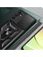 Samsung Galaxy A15 Kılıf Mıknatıslı Araç Tutucu Yüzük ve Kapaklı Lens Korumalı Sürgülü Tank Kılıf 2