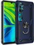 Xiaomi Mi Note 10 Kılıf Çift Katmanlı Polikarbon Koruma ve Manyetik Tutucu Stand Yüzük 1