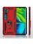 Xiaomi Mi Note 10 Kılıf Çift Katmanlı Polikarbon Koruma ve Manyetik Tutucu Stand Yüzük 7
