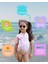 Uv Güneş Korumalı Upf 50 Bebek Çocuk Mayosu Mermaid Magic 6