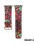 Ally Apple Watch 7-8 45MM 6-5-4 44MM Watch Ultra 49MM Döngü Desenli Pu Deri Kordon - NTR8152-5032 3