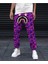 Unisex Pubg Bape x Shark Eşofman Altı - Mor 2