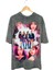 Black Pink Pamuklu T-Shirt 1