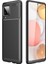 Samsung Galaxy A12 Kılıf Karbon Fiber Görünümlü Ultra Ince Carbon Case 1