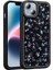 Apple iPhone 14 Kılıf Luxury Serisi Taşlı ve Simli Tasarım Kir Tutmayan Kapak 1