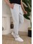 Erkek Casual Slim Fit Cord Desenli Kumaş Pantolon 2