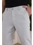 Erkek Casual Slim Fit Cord Desenli Kumaş Pantolon 4