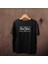 Babalar Günü Baskılı T-Shirt - Siyah 1