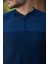 Erkek Hakim Yakalı Kısa Kollu Pamuklu T-Shirt 3