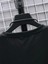 Baskılı Oversize Bisiklet Yaka T-Shirt - Siyah 4