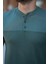 Erkek Hakim Yakalı Kısa Kollu Pamuklu T-Shirt 3