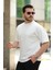 Erkek Basic Oversize Double Face Kumaş Kısa Kollu Tshirt 1