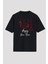 Happy New Year Baskılı T-Shirt - Siyah 1