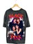 Black Pink Pamuklu T-Shirt 1