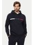 Erkek Th Chest Logo Drawstring Sweatshirt - Lacivert 1