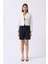 Crop Keten Blazer Ceket 2