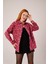Eskitme Görünümlü Denim Bordo Gömlek 1