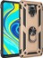 Xiaomi Redmi Note 9 Pro Kılıf Çift Katmanlı Polikarbon Koruma ve Manyetik Tutucu Stand Yüzük 1