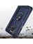 Xiaomi Redmi Note 9 Pro Kılıf Çift Katmanlı Polikarbon Koruma ve Manyetik Tutucu Stand Yüzük 2