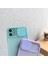 Apple iPhone 13 Uyumlu Kılıf Kamera Kapaklı Lens Korumalı Mat Arka Kenarlı Renkli Dayanıklı 5
