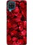 Samsung Galaxy A22 4g Uyumlu Kılıf Pure Modern Desenli Silikon Gül Yağmur 1